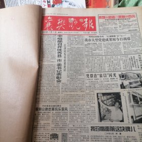 襄樊晚报1995年7月合订本