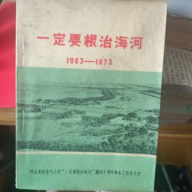 一定要根治海河