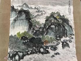 江苏老画家山水作品（3）