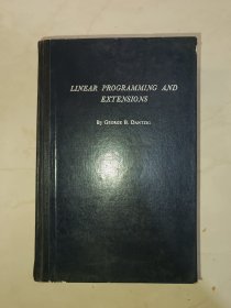 Linear Programming and Extensions (线性规划之父Dantzig经典名著《线性规划及其扩展》)(目录见图)