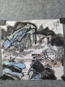 朱威先生山水画