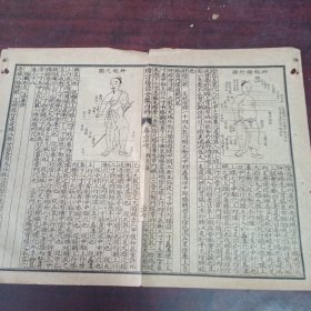 清末石印版画散页一页