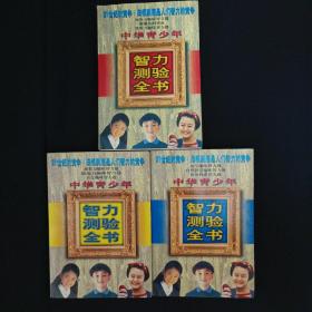 中华青少年智力测验全书（全三册）（G）