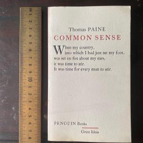 Thomas pain piane common sense 英文原版
