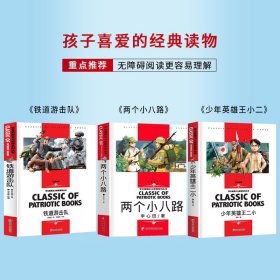 少年英雄王小二+两个小八路+铁道游击队(全3册)小学生三四五六年级学生爱国主义教育课外阅读书籍