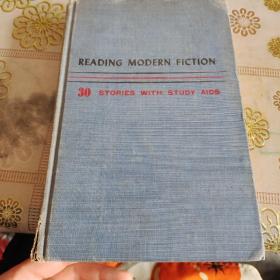 READING MODERN FICTION 30 原版精装英文书