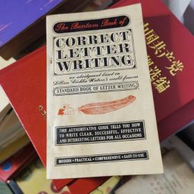 THE BANTAM BOOK OF CORRECT LETTER WRITING