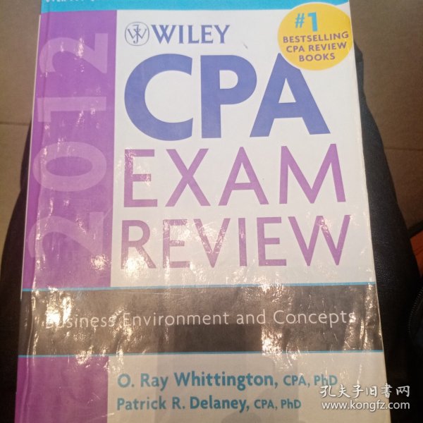 Wiley CPA Exam Review 2012, Business Environment and Concepts