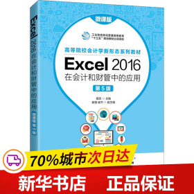 Excel 2016在会计和财管中的应用（微课版 第5版）