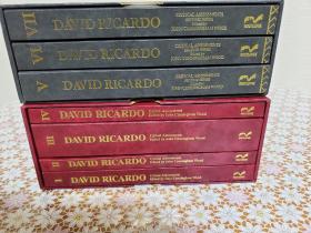 David Ricardo  critical assessments 一函4册全､second series 一函3册全  ７册一套 包邮