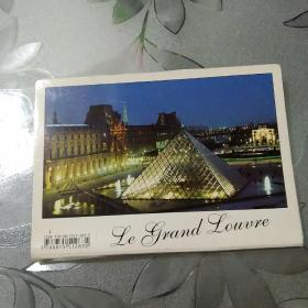 souvenir du louvre明信片