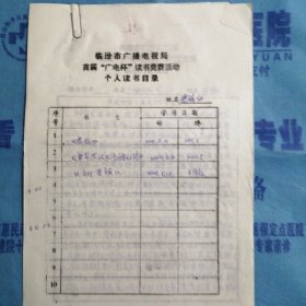 山西省臨汾市廣播電視局首屆“廣電杯”讀書競賽活動讀書內(nèi)容簡述：《惡俗、世界盡頭與冷酷仙境、文化苦旅》（梁彩虹）