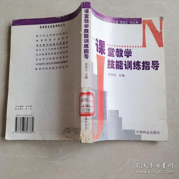 课堂教学技能训练指导