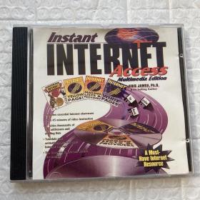 光盘：软件CD Instant  INTERNET Access（二手无退换）