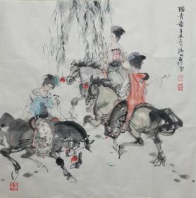 吴吉仁(1948.4—)江西临川人。擅长油画、儿童画、装潢。1992年毕业于江西师范大学夜大。先后任职于江西化工石油机械厂、江西省农业展览馆，现任江西美术出版社编辑。磨漆画《古国妙造》入选中国漆画展；宣传画《竞赛——友谊》入选中国体育展。另有油画《曙光在前》、《三个帽摊》等。68X68