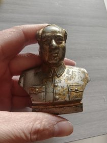 老银器主席像