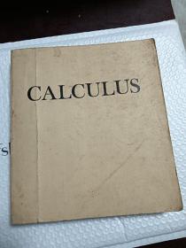 纯英文微积分  calculus 有版权页
