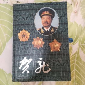 贺龙画册 （三面是金边）硬精装