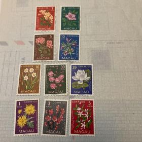 特1 澳门花卉邮票（全套）