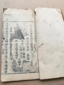 木刻中医，灵素集注节要卷五，望色，闻声，问察，审治，生死，杂治。