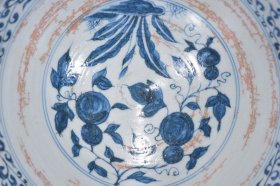 元青花凤纹碗10*20m