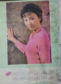 美女1981年历画