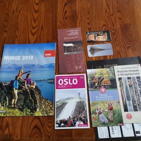 挪威、奥斯陆旅游宣传册（2013年 挪威/英语）景点导览及门票