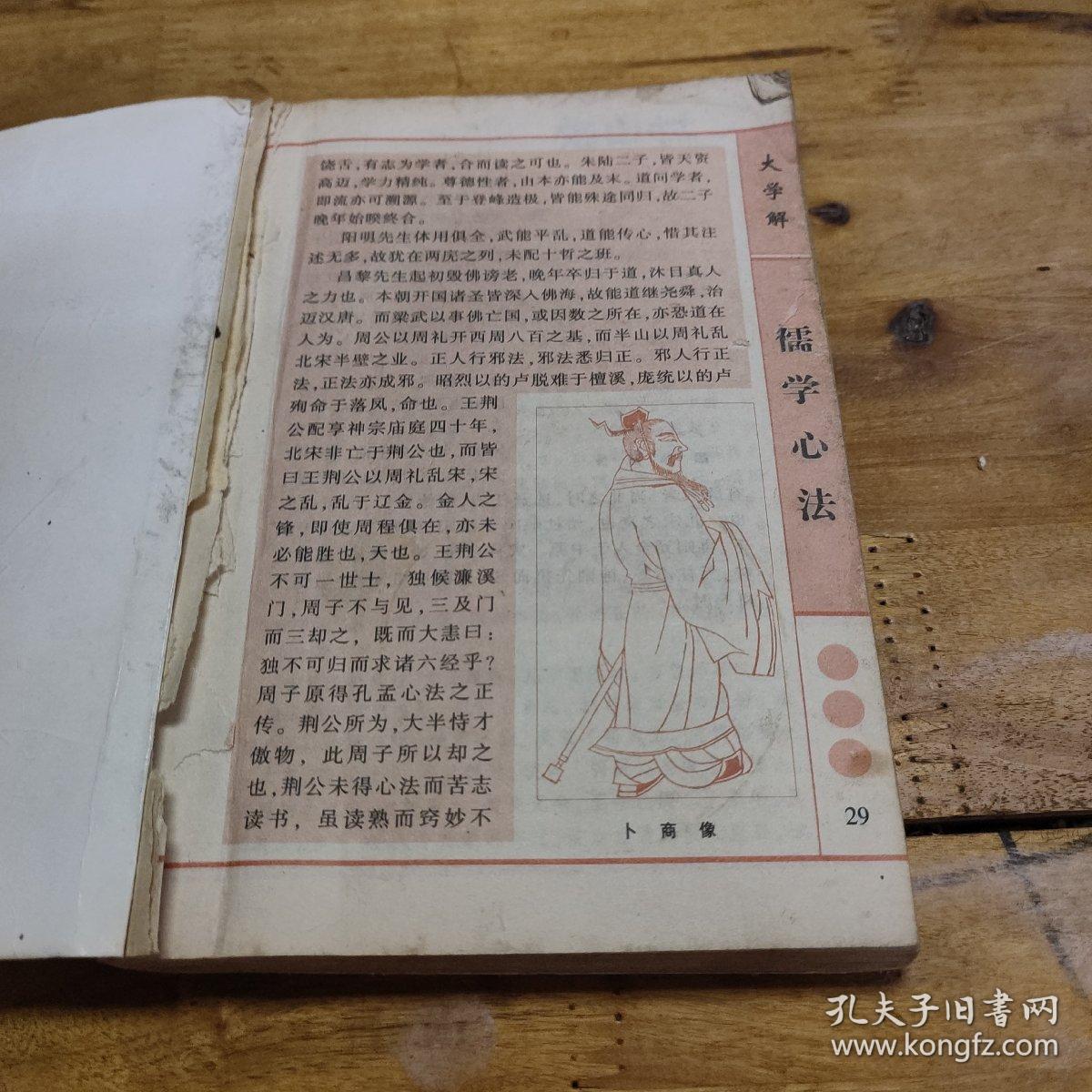 儒学心法:大学中庸释义:双色画像版