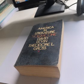 AMERICA IN LITERATURE (Volume one)