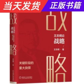 王志纲论战略:关键阶段的重大抉择