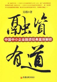 融资有道：中国中小企业融资经典案例解析