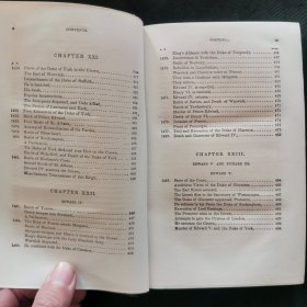 【英文原版书】The history of England 大哲学家休谟《英国史》六卷本，存2-6卷，缺第1卷 1858年出版