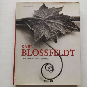 Karl Blossfeldt 卡尔布洛斯菲尔德（英文原版12开硬精装）