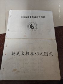 杨式太极拳拳式套路图解 杨式太极拳85式图式