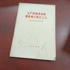 无产阶极革命和赫鲁晓夫修正主义