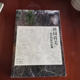 田园将芜：后乡村时代纪事