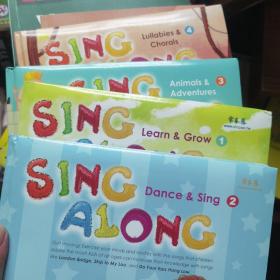 sing along dance&sing 共四册1-4