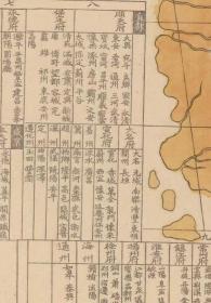 古地图1896 台湾-台南府迅速测图。纸本大小80.96*100.9厘米。宣纸艺术微喷复制。