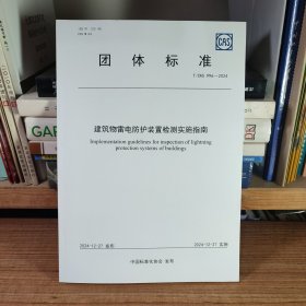 团体标准 T/CAS 996-2024 建筑物雷电防护装置检测实施指南