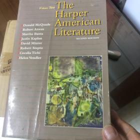 harper american literature 巨册 两千多页 名家荟萃