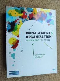 Management and Organization: A Critical Text