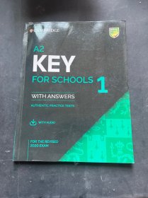 剑桥KET考试A2 英文原版 A2 Key for Schools 1