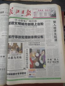 武汉长江日报2002年4月15日