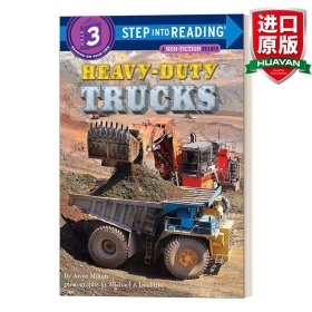 英文原版 Step into Reading 3: Heavy-Duty Trucks 重型卡车 英文版 进口英语原版书籍