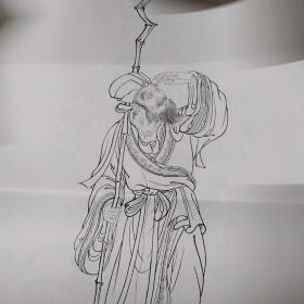 美术学院教学临摹经典范本——法海寺壁画线描稿精选