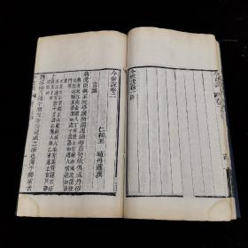 文言小说《今世说》八卷，白纸线装两册全，清咸丰二年（1852）“粤雅堂丛书”本，仁和王晫丹麓撰，是清代王晫撰文言短篇志人类笔记小说集，八卷，成书于清康熙二十二年（1683），记载清初文士、达官显要的逸闻趣事 人物近400人，计450条