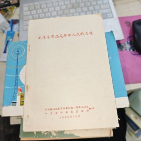 毛泽东思想是革命人民的灵魂 品如图