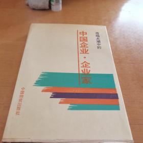 市场大潮中的中国企业，企业家，