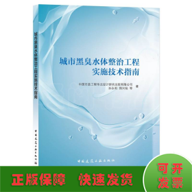 城市黑臭水体整治工程实施技术指南