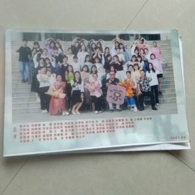 阜阳职业技术学院人文教育学院18学前（7）班毕业合影